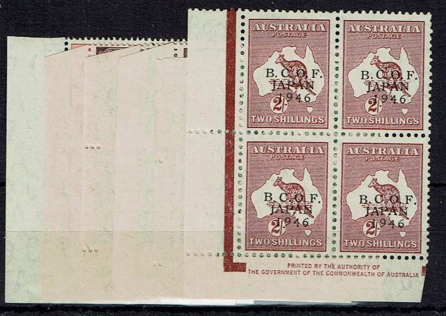 Image of Australia-B.C.O.F SG J1/6 LMM British Commonwealth Stamp